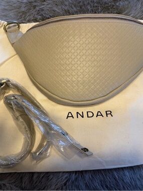 ANDAR Tatum Woven Crossbody Bag